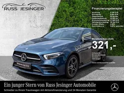 Blau Gebraucht 2021 Mercedes A250 AMG line Limousine | 27.980 € (Fairer Preis)
