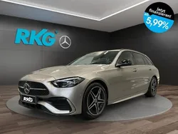 Silber Gebraucht 2024 Mercedes C200 AMG Limousine | 39.940 € (Fairer Preis)