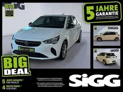 Jade weiss/arktis weiss (metallic) Gebraucht 2022 Opel Corsa Edition Kleinwagen | 12.580 € (Guter Preis)