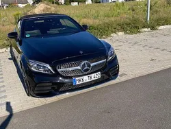 Schwarz Gebraucht 2020 Mercedes C200 AMG Cabrio | 32.999 € (Fairer Preis)