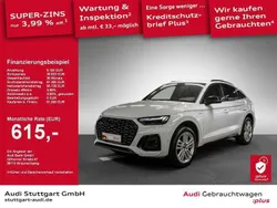 Gletscherweiß metallic Gebraucht 2024 Audi Q5 Sportback S-Line SUV | 61.920 €