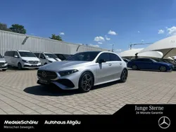 Iridiumsilber (metallic) Gebraucht 2024 Mercedes A200 AMG Limousine | 38.469 € (Teuer)