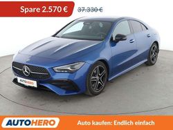 Blau Gebraucht 2024 Mercedes CLA200 AMG line Limousine | 34.760 € (Fairer Preis)