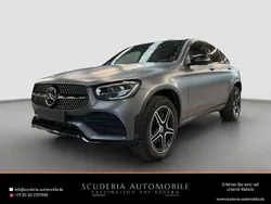 Grau Gebraucht 2021 Mercedes GLC300e AMG line Coupé | 57.000 €
