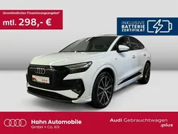 Weiß Gebraucht 2023 Audi Q4 Sportback e-tron S-Line SUV | 44.960 € (Fairer Preis)