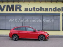 Velvetrotmetallic Gebraucht 2023 Skoda Scala Monte Carlo Kleinwagen | 24.650 € (Fairer Preis)