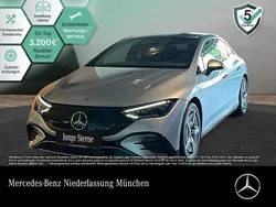 Silber Gebraucht 2024 Mercedes EQE350 Premium Limousine | 51.590 € (Fairer Preis)