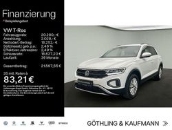 Pure white Gebraucht 2024 VW T-Roc Life SUV | 20.280 € (Superpreis)