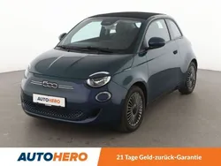 Grün Gebraucht 2021 Fiat 500e Icon Cabrio | 17.590 € (Teuer)