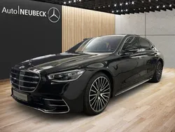Lack obsidianschwarz Gebraucht 2024 Mercedes S580 AMG line Limousine | 129.710 € (Fairer Preis)