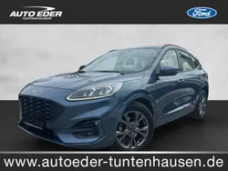 Chromablau (blau) Gebraucht 2023 Ford Kuga ST-Line SUV | 33.400 € (Etwas zu teuer)