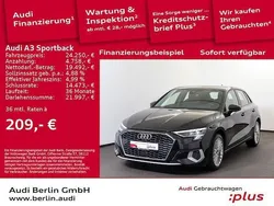 Mythosschwarz metallic Gebraucht 2022 Audi A3 Sportback e-tron Advanced Limousine | 24.250 € (Fairer Preis)