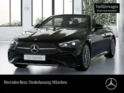 Obsidianschwarz Gebraucht 2025 Mercedes CLE200 AMG Cabrio | 66.890 €