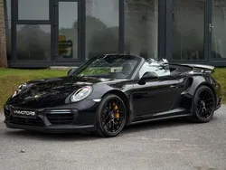 Schwarz Gebraucht 2016 Porsche 911 Turbo S Cabriolet Cabrio | 120.000 €
