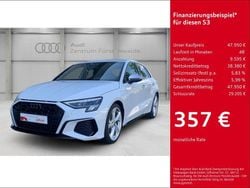 Weiss Gebraucht 2024 Audi S3 Ambiente Limousine | 47.975 € (Etwas zu teuer)