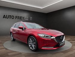 Magmarot metallic Gebraucht 2019 Mazda 6 Sports-Line Kombi | 27.980 € (Teuer)