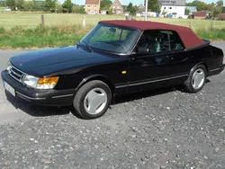 Schwarz Gebraucht 1990 Saab 900 Cabriolet Cabrio | 11.500 €
