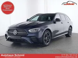 Nautikblau metallic Gebraucht 2023 Mercedes E300 AMG line Kombi | 47.499 € (Superpreis)