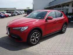 Rosso alfa Gebraucht 2019 Alfa Romeo Stelvio Super SUV | 25.990 € (Guter Preis)