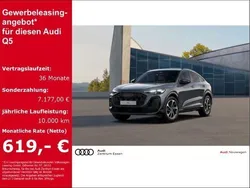 Blau Neu 2025 Audi Q5 Sportback Business SUV | 63.380 € (Guter Preis)
