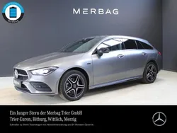 Grau Gebraucht 2021 Mercedes CLA250e Shooting Brake AMG Kombi | 26.760 € (Fairer Preis)