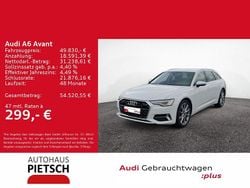 Weiß Gebraucht 2025 Audi A6 Advanced Kombi | 49.830 € (Superpreis)
