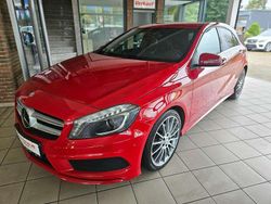 Jupiterrot uni Gebraucht 2014 Mercedes A160 AMG line Limousine | 9.990 €