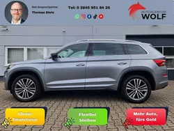 Grau Gebraucht 2021 Skoda Kodiaq LAURIN & KLEMENT SUV | 29.496 € (Fairer Preis)