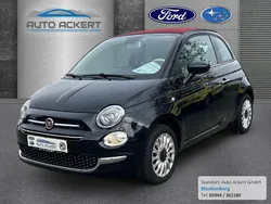 Vesuvio schwarz) (schwarz Gebraucht 2019 Fiat 500C Lounge Cabrio | 11.990 € (Fairer Preis)