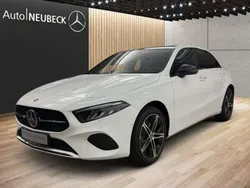 Unilack polarweiß Gebraucht 2024 Mercedes A250 Progressive Limousine | 33.200 € (Etwas zu teuer)