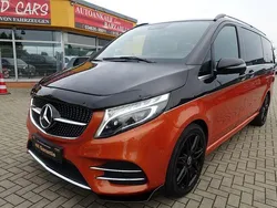 Obsidianschwarz metallic Gebraucht 2019 Mercedes V250 AMG Van / Kleinbus | 47.950 € (Guter Preis)