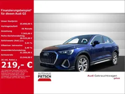 Navarrablau metallic (blau) Gebraucht 2023 Audi Q3 Sportback S-Line SUV | 35.890 € (Guter Preis)