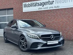 Grau Gebraucht 2021 Mercedes C220 AMG Limousine | 22.890 € (Fairer Preis)