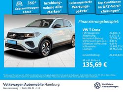 0q pure white Gebraucht 2025 VW T-Cross Goal SUV | 20.880 € (Guter Preis)