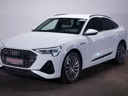 White metallic Gebraucht 2021 Audi e-tron S-Line SUV | 27.699 € (Guter Preis)