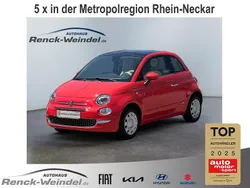 Corallo rot) (rot Gebraucht 2015 Fiat 500 Lounge Kleinwagen | 8.989 € (Etwas zu teuer)
