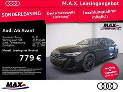 Schwarz Neu 2025 Audi A6 S-line plus Kombi | 65.680 € (Superpreis)