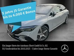 Manufaktur alpingrau uni Gebraucht 2023 Mercedes EQE500 Premium Limousine | 67.770 € (Etwas zu teuer)