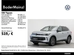 Silber Gebraucht 2025 VW Tiguan Goal SUV | 46.930 € (Superpreis)