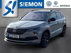 Grau Gebraucht 2021 Skoda Karoq SportLine SUV | 28.930 € (Etwas zu teuer)