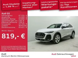 Gletscherweiß metallic Gebraucht 2025 Audi Q5 Ambiente SUV | 68.489 € (Guter Preis)
