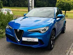 Blau Gebraucht 2020 Alfa Romeo Stelvio Quadrifoglio SUV | 49.990 € (Superpreis)