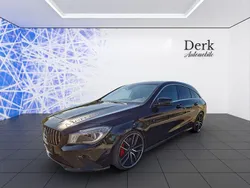 Schwarz Gebraucht 2015 Mercedes CLA220 Shooting Brake AMG line Kombi | 12.900 € (Etwas zu teuer)