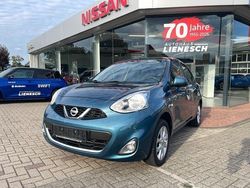 Blau Gebraucht 2014 Nissan Micra Acenta Kleinwagen | 8.995 € (Teuer)