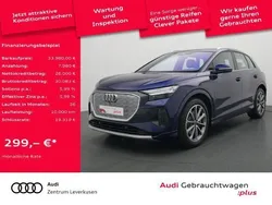 Navarrablau metallic Gebraucht 2022 Audi Q4 e-tron Ambiente SUV | 33.980 € (Guter Preis)