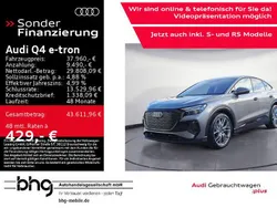 Grau Gebraucht 2022 Audi Q4 e-tron Ambiente SUV | 37.960 € (Guter Preis)