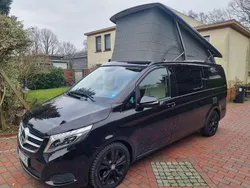 Obsidianschwarz metallic Gebraucht 2017 Mercedes V220 Marco Polo Van / Kleinbus | 46.200 € (Teuer)