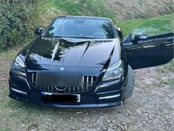 Schwarz Gebraucht 2011 Mercedes SLK200 AMG line Cabrio | 16.000 €