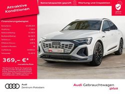 Gletscherweiss Gebraucht 2023 Audi Q8 e-tron S-Line SUV | 63.490 € (Etwas zu teuer)