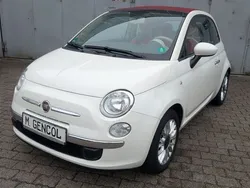 Weiß Gebraucht 2015 Fiat 500 Lounge Cabrio | 7.290 € (Fairer Preis)